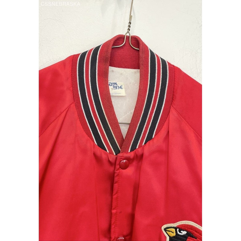 Chalk Line Red Vintage 80's St. Louis Football‎ Cardinals Jacket - Size Medium - Picture 3 of 8